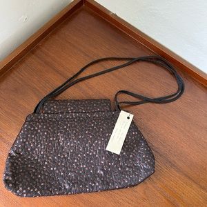 vintage spanish silk evening bag